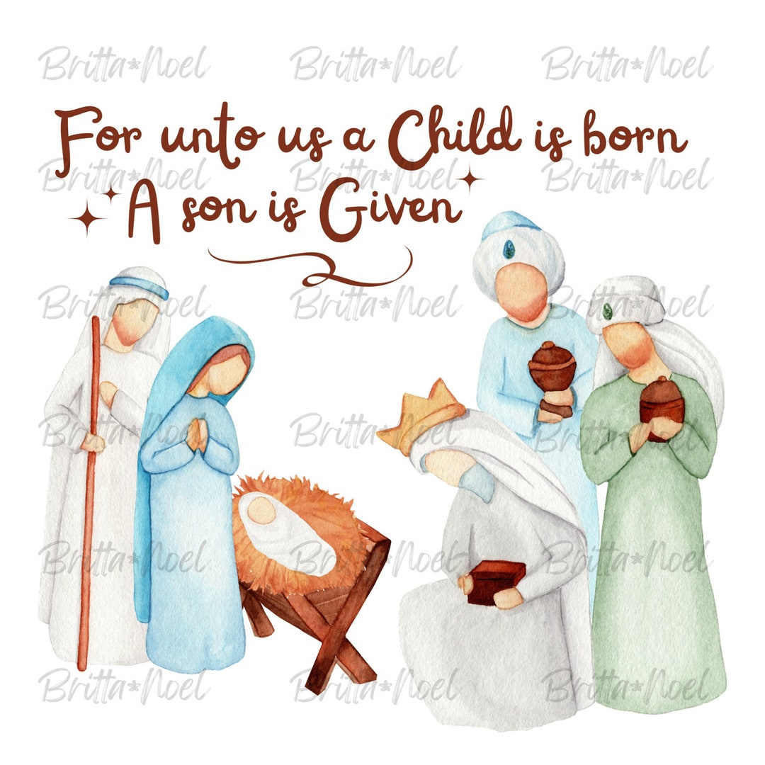 Nativity Tshirt Design, Sublimation Pattern,, Digital Christmas Png