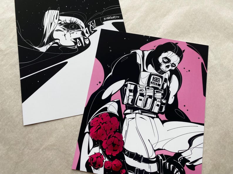 Operatorkunstprint, FPS-shooter, mat gelamineerd afbeelding 5