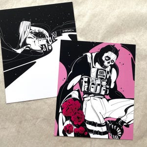 Operatorkunstprint, FPS-shooter, mat gelamineerd Ghst