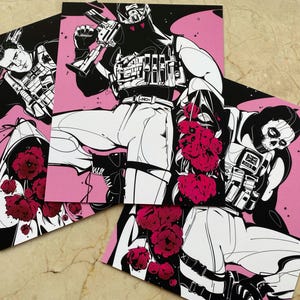 Operatorkunstprint, FPS-shooter, mat gelamineerd afbeelding 2