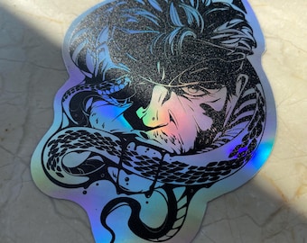 メタルギアソリッド ステッカー ビニール デカール セット - ソリッド