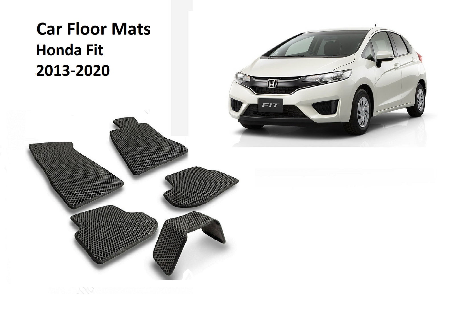 Car floor mats for Honda Fit 20132020 Etsy