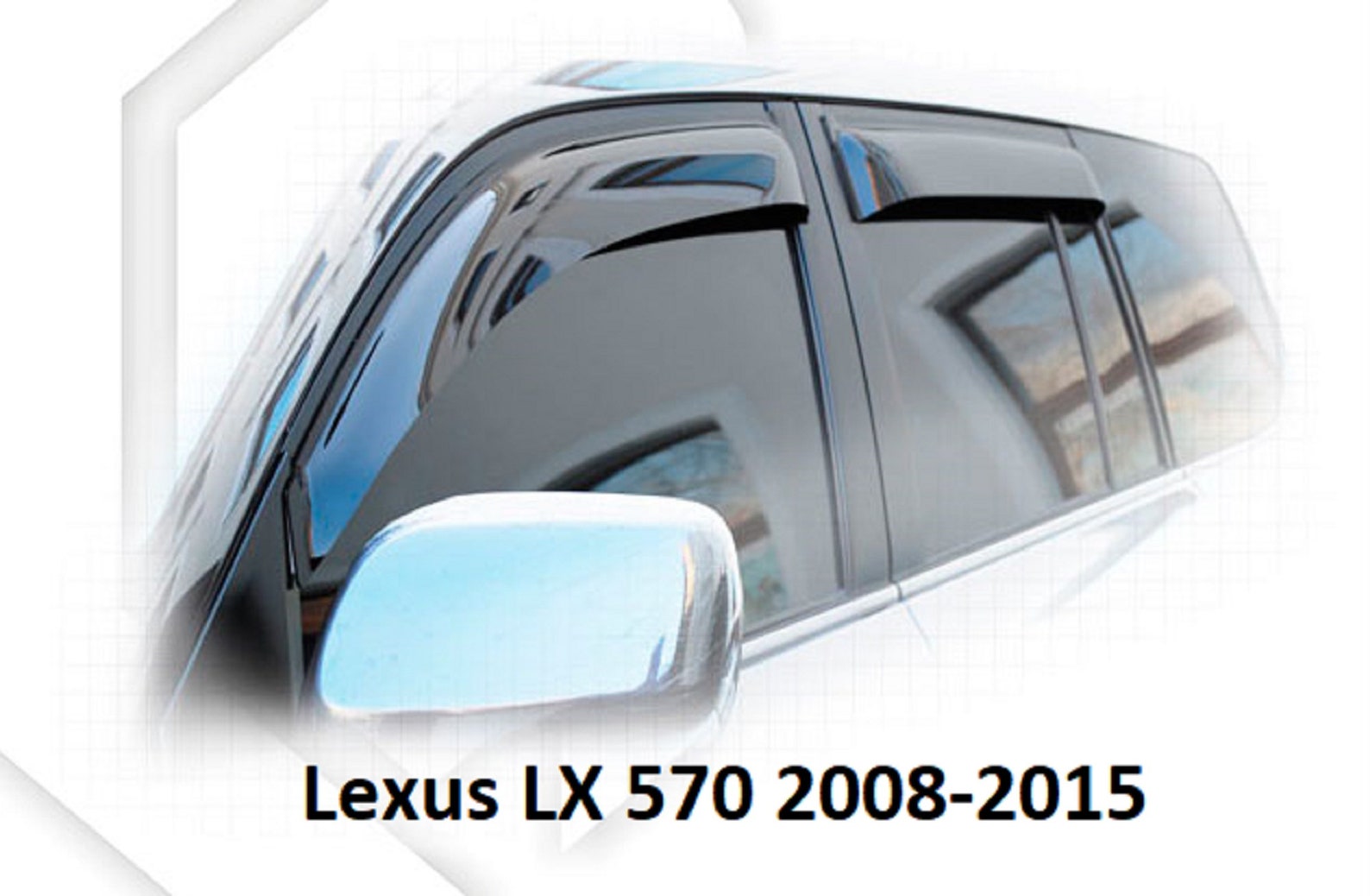 Deflectors window for Lexus Lexus LX 570 20082015 window Etsy
