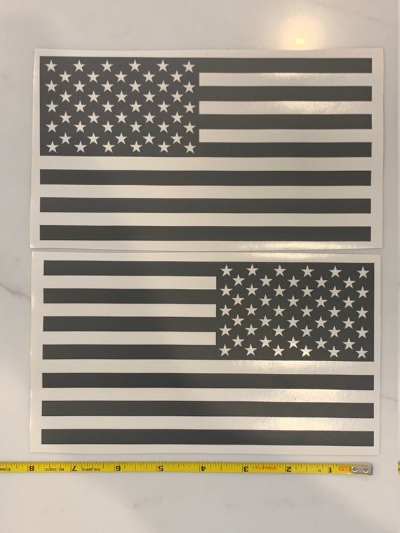 Montana State (J27) USA Flag Distressed Vinyl Decal Sticker Car/Truck