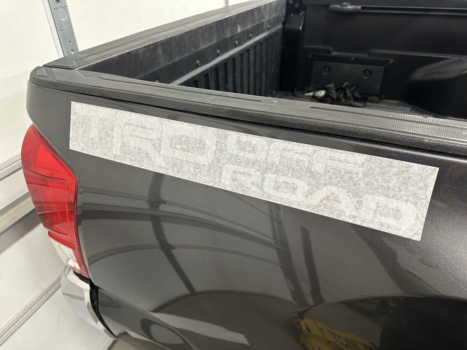 Coppia Adesivi Decalcomania TRD PreRunner Per Toyota Tacoma, Tundra, 4Runner - Oracal