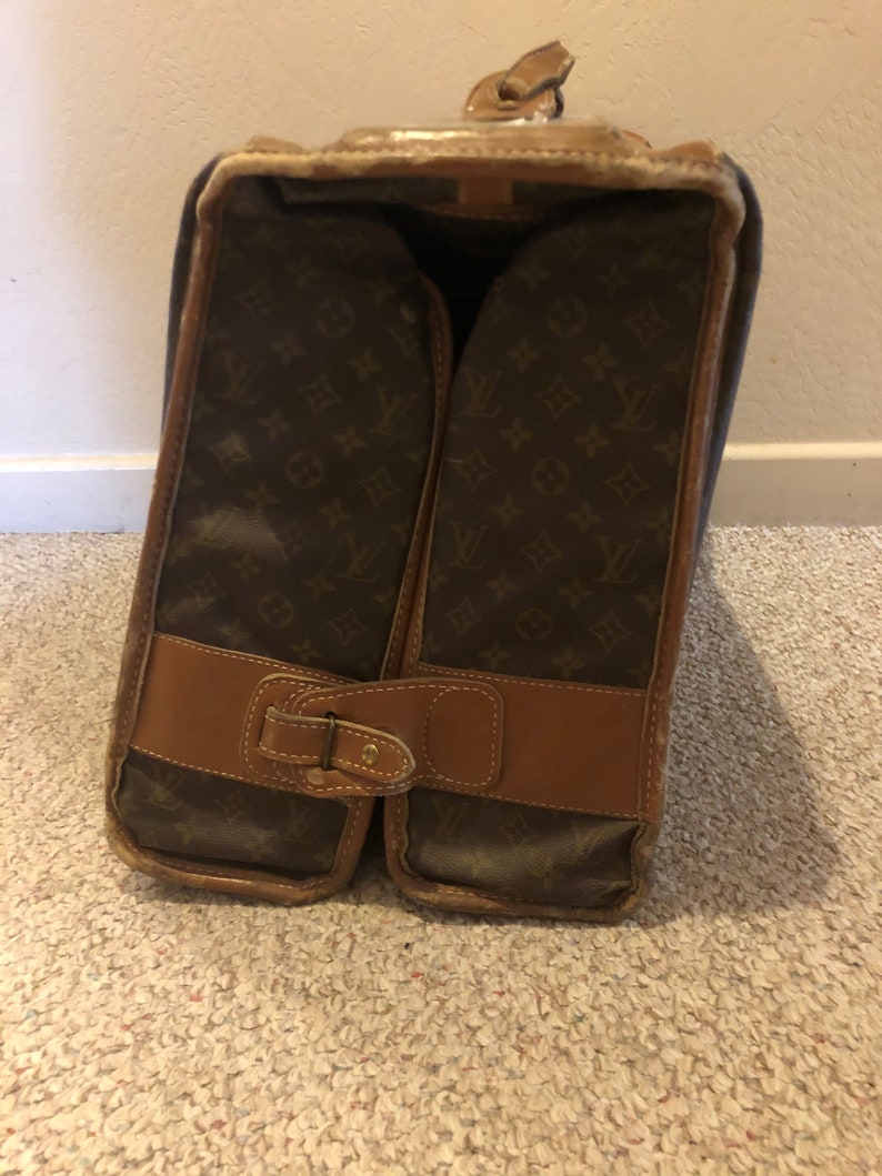 Vintage Louis Vuitton Large Folding Garment Bag Monogram Canvas