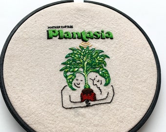 Plantasia Handstickerei