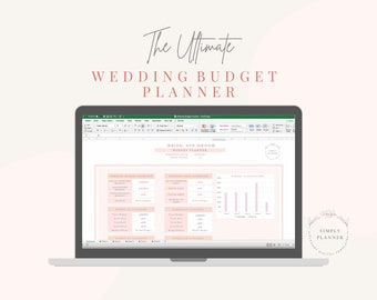 Wedding Budget Planner, Vendor Tracker and Payment Plan, Pakistani, Indian, Sikh Wedding Budget Planner with Multiple Events.