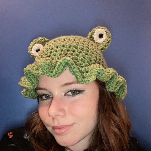 Mushroom Bucket Hat CROCHET PATTERN 