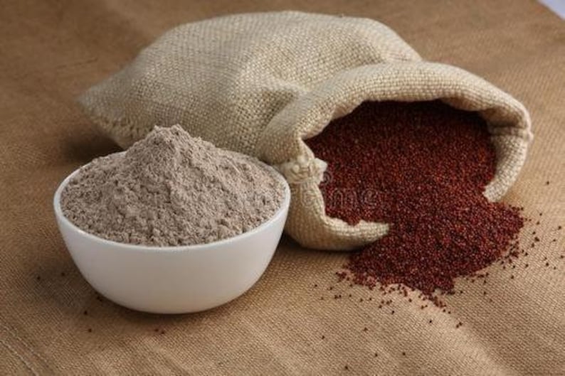 Finger Millet 100 Natural Kurakkan Flour Etsy