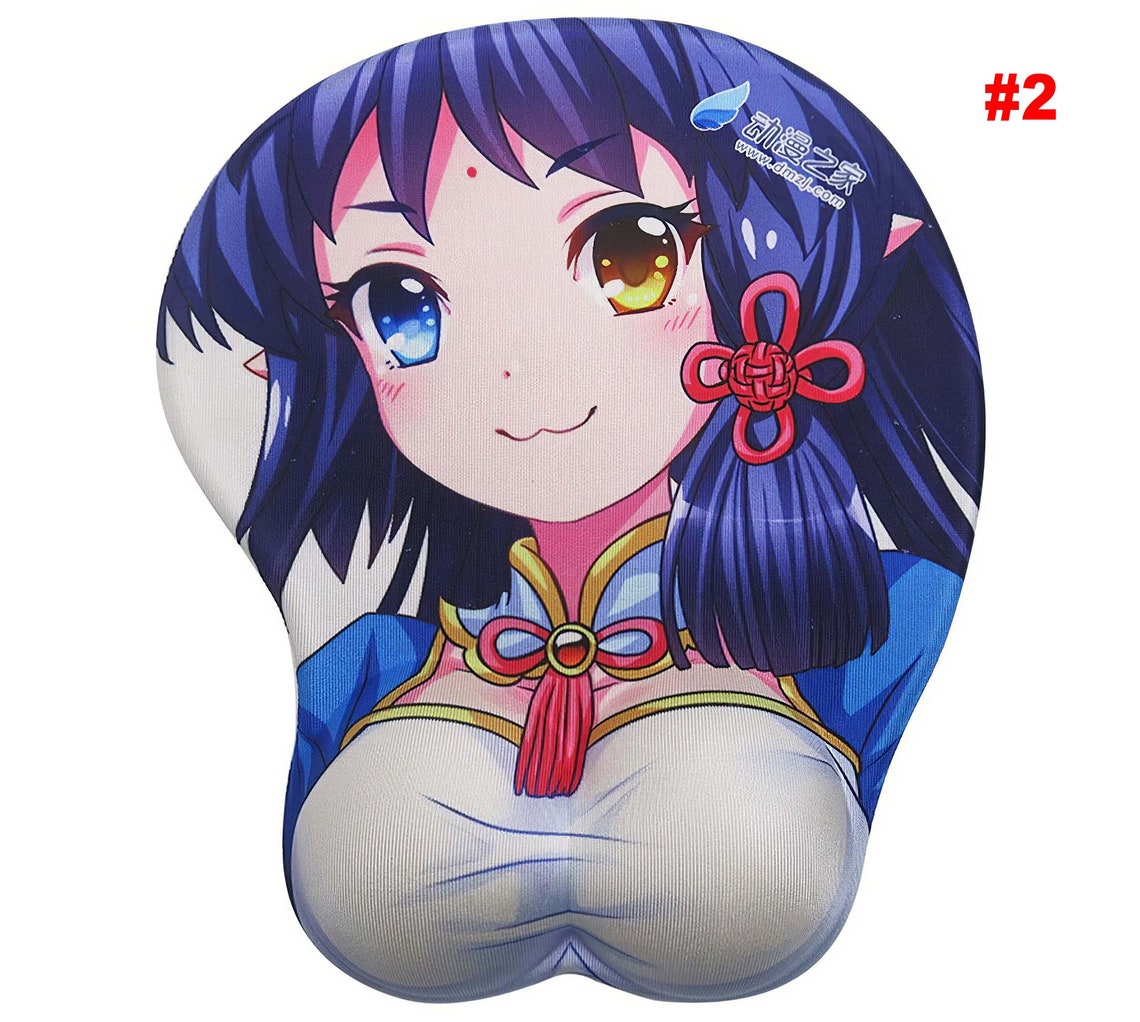 Sexy 3D Mouse Pad With Wrist Rest Soft Silica Gel Breast Sexy Etsy UK