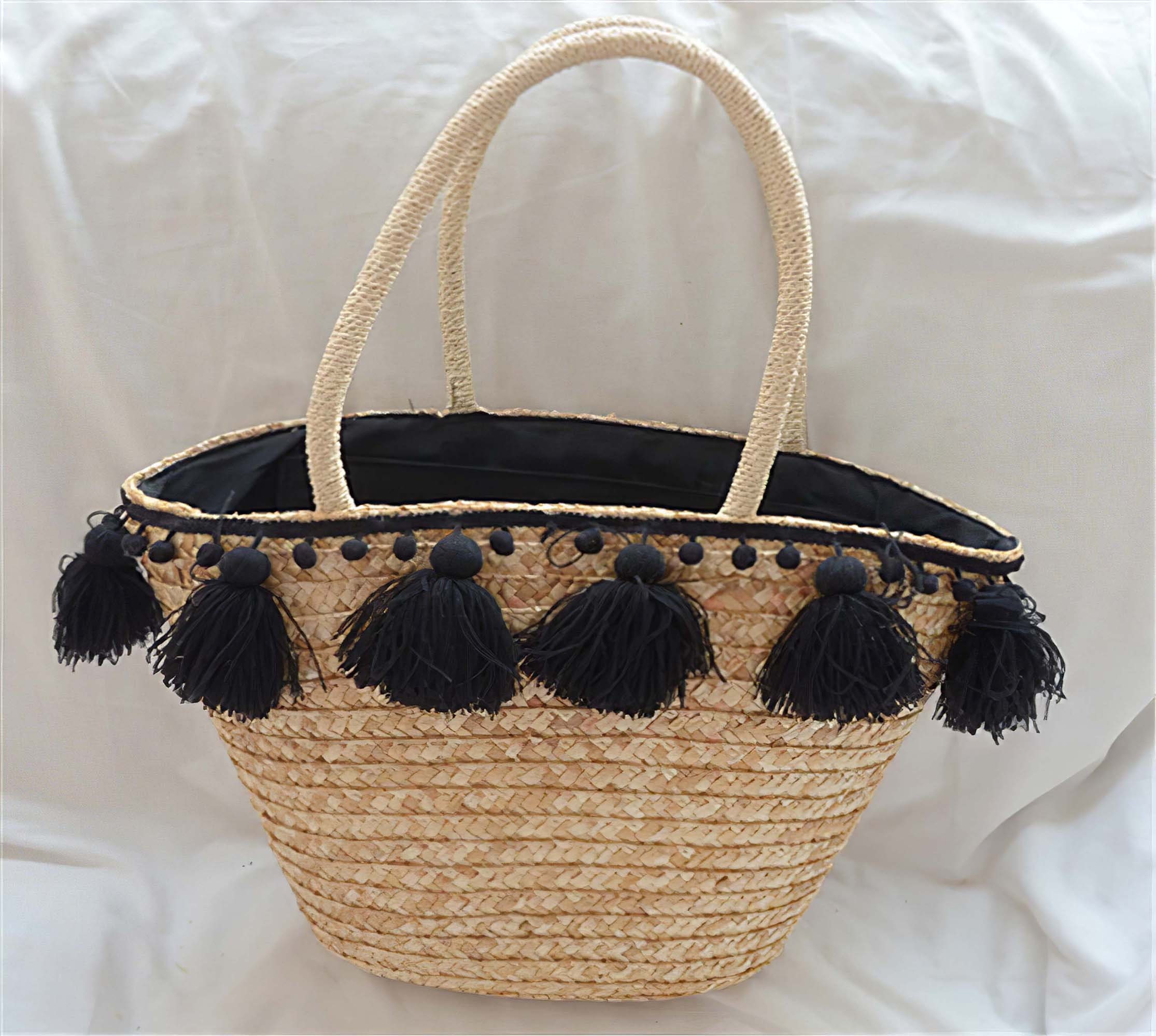 Women Fashion Straw Bag New Tassel Handbag High Quality Straw Etsy UK