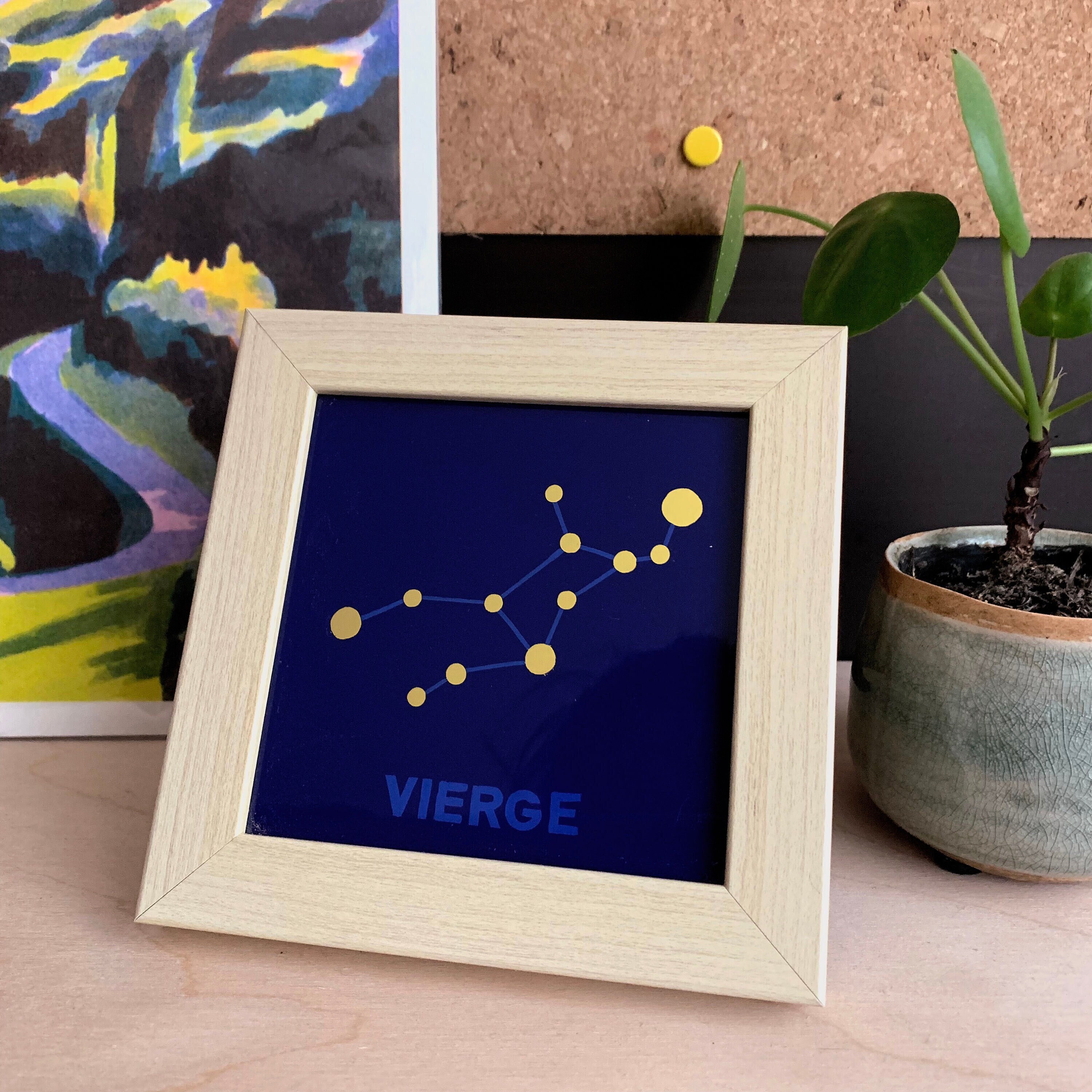 Constellations Du Zodiaque en Or