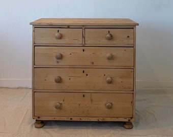 Antique English Pine Dresser