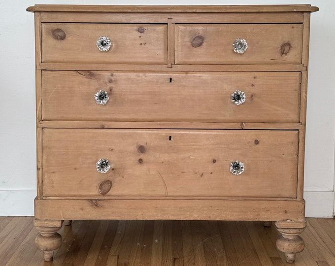 Antique English Pine Dresser - Etsy