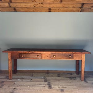 Antique Solid Oak Sideboard