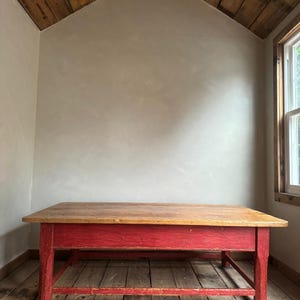 Antique English Pine Coffee Table