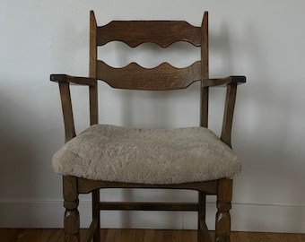 1960s Danish Razorback Armchair