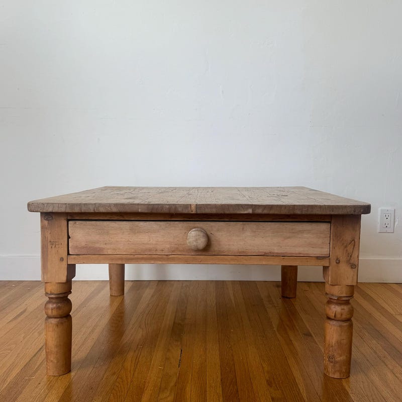 Antique Coffee Table - Etsy