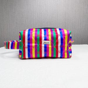 Handgemachte gesteppte koreanische Saekdong Hanbok Makeup Bag Box Beutel