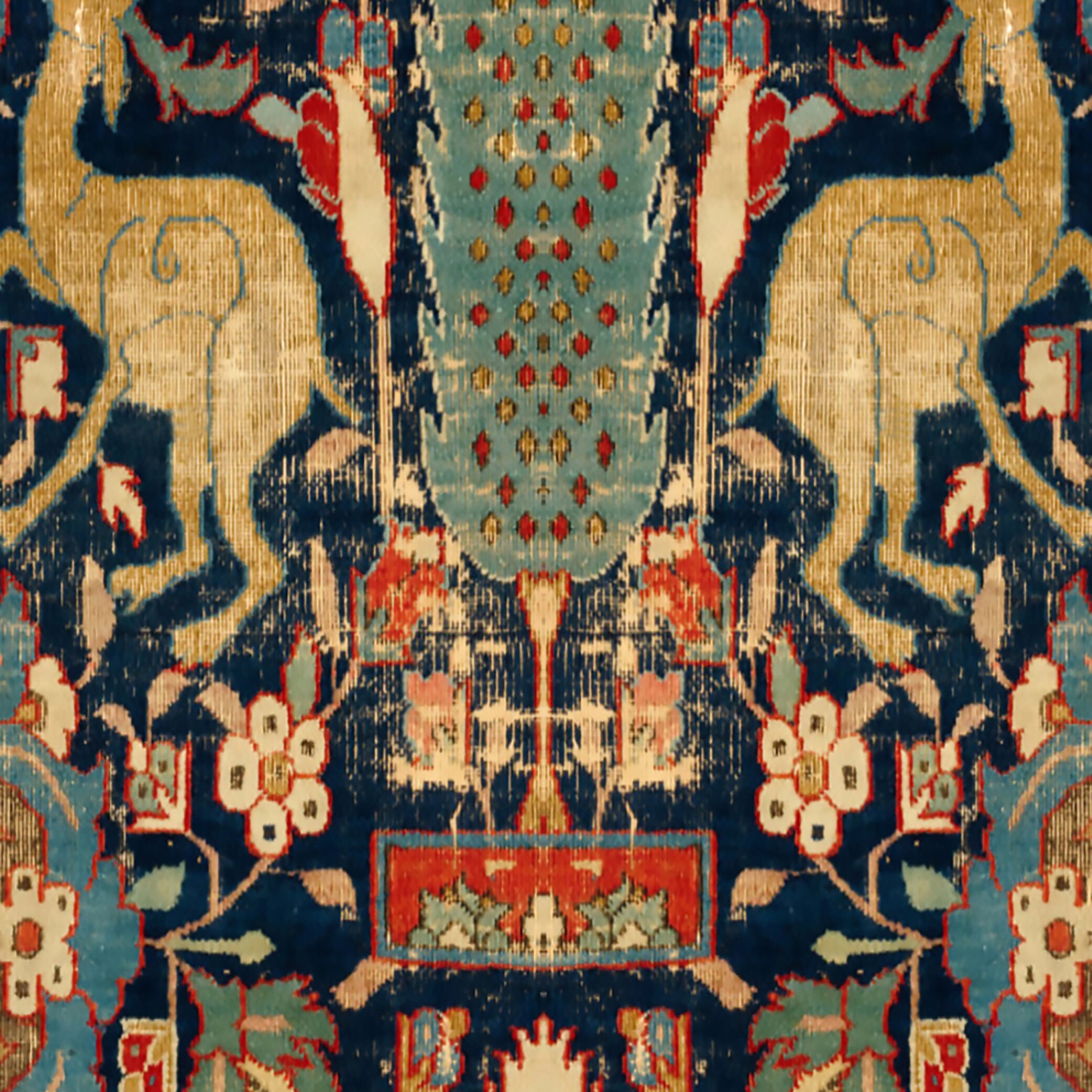 Persian Rug, Persian Rug Animal, Persian Rug 9x12,persian Rug 2x3