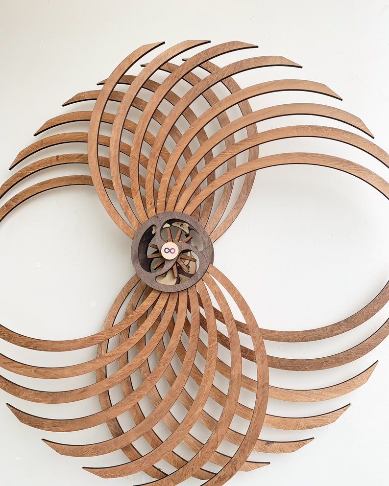Hyperi Sculpture Infinity Wooden 3d Wall Etsy