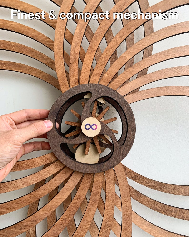 Hyperi Sculpture Infinity Wooden 3d Wall Etsy