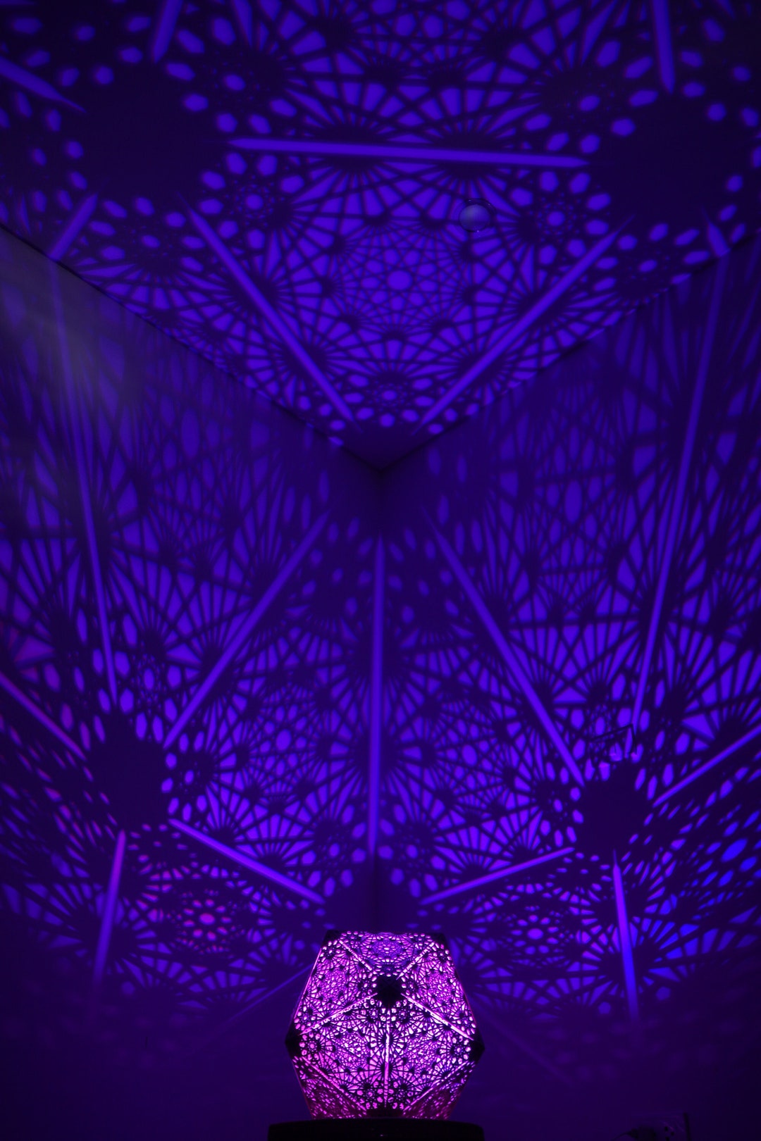 Hyperi RGB Shadow Lamp, Night Light Shades RGB Color, Sacred Geometry