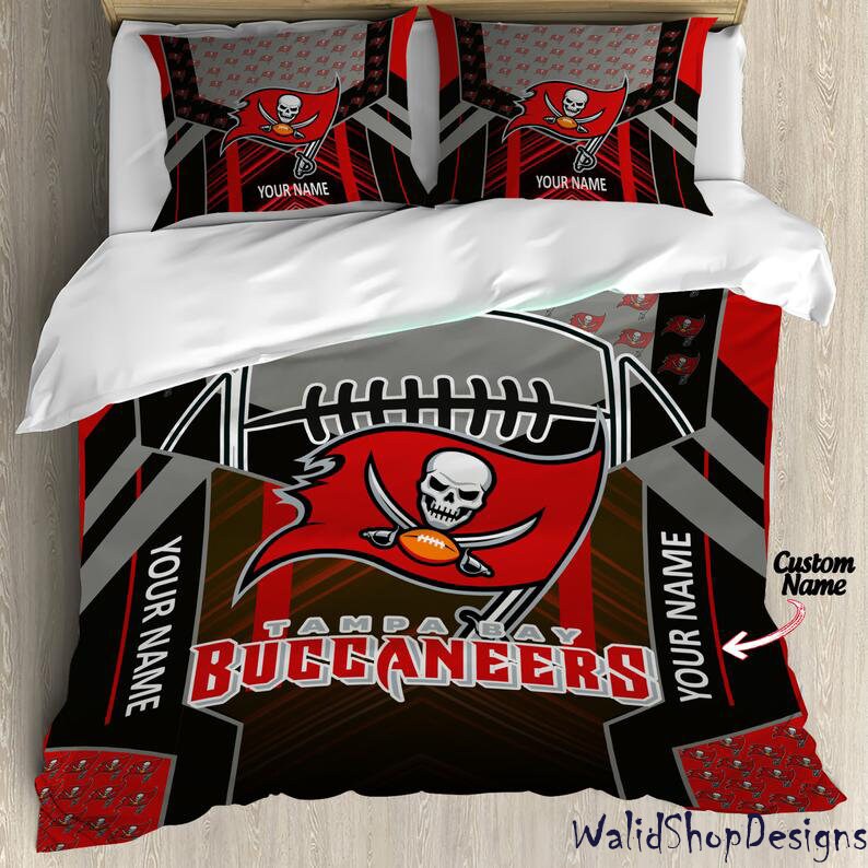 NFL Tampa Bay Buccaneers 3Piece/ 4 piece Duvet Cover Set 1 Etsy