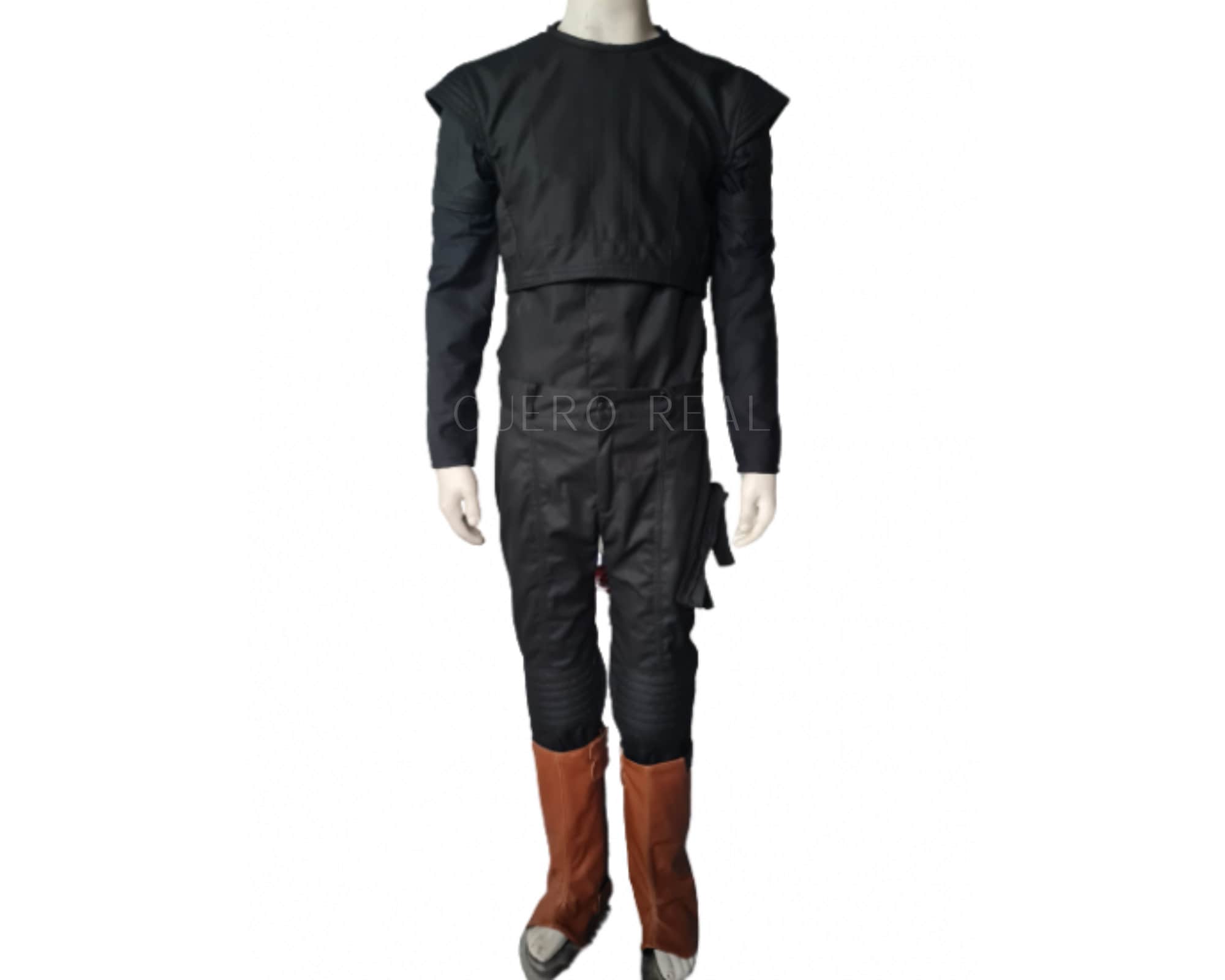 Custom Boba Fett Flight Suit Black Full Boba Fett Costume Etsy