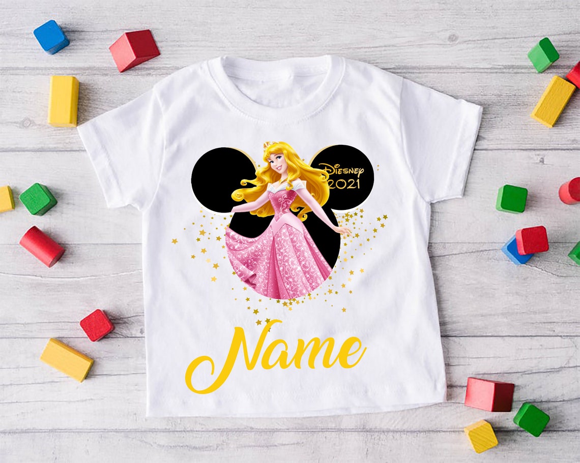 Aurora shirt kids Aurora disney shirt Aurora birthday shirt Etsy