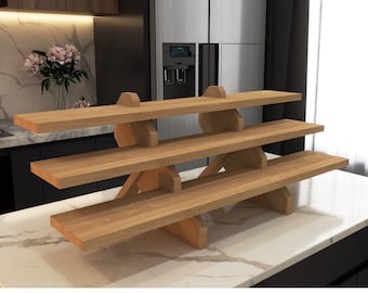 Espositore per cupcake e dessert, scale per piante, portavasi in legno per fiori, per uso interno ed esterno, balcone (senza vaso per fiori) | Leroy Merlin