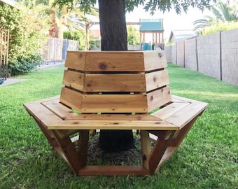 Tree Bench  Plans. DIY Plans