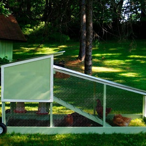 PDF de planos de tractor de pollo de 10'x 4' - gallinero de patio trasero