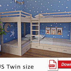 Cama de almacenamiento con 2 cajones, cama individual de plataforma de  madera para niños, adolescentes, jóvenes, adultos, cama para dormitorio,  sala