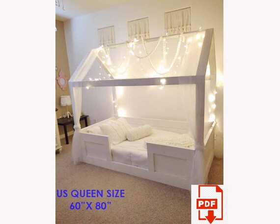 Queen size montessori bed sale