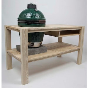 Big Green Egg、Kamado Joe のグリルキャビネットプラン