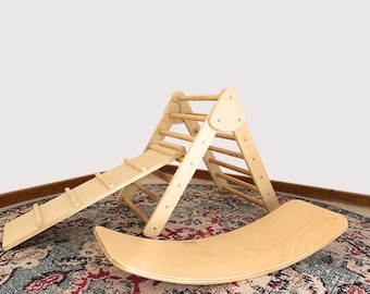 Faltbares Kletterdreieck & Rampen-Pläne: Montessori Spielzeug (PDF-Pläne)