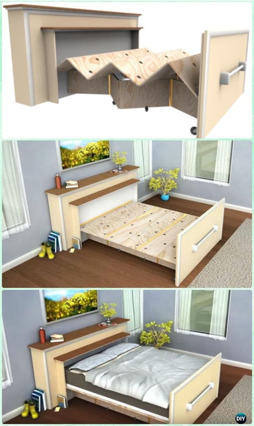 Roll out bed sale slats