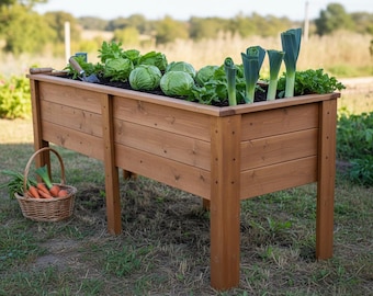 Progetti fai da te per aiuole rialzate – Fioriera rialzata per ortaggi 8x3 (download PDF)