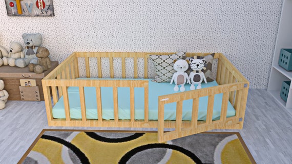 Montessori Floor Bed PDF Plan 190x90 Cm Floor Bed With -