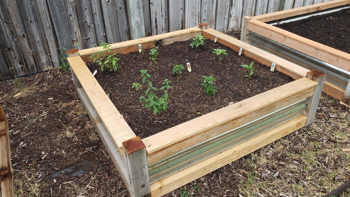 4X4 Raised Garden Bed Step by Step Plans/Corrugated Metal Beds Etsy