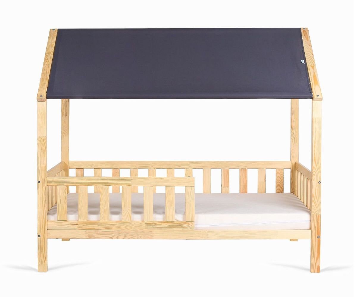 Montessori toddler bed plans House bed full size with fences Etsy