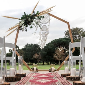 Heptagon Wedding Arbor PDF Plan/ 7-sided Arbor DIY Plans/ Wedding Trellis/Wedding pergola Plan/Wedding Altar Plan/wedding pdf/wood pattern