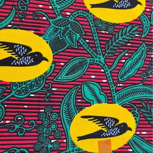 African Wax Print per 6 yards/unique design/Ankara Fabric/African Head wraps/African dresses/Doll Fabric/Special projects