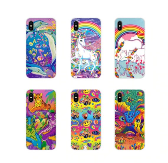 Lisa Frank Phone Case Lisa Frank Colorful Aesthetic Animal Etsy