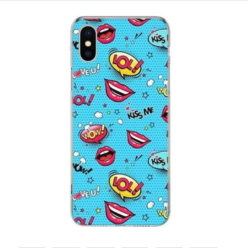 iPhone 6 6S 7 8. Fun Colorful Back Covers For iPhone 12 Pro Max 11 Pro Max 11 XS Max iPhone 6 6S 7 Plus Anime Graffiti Sticker Phone Case