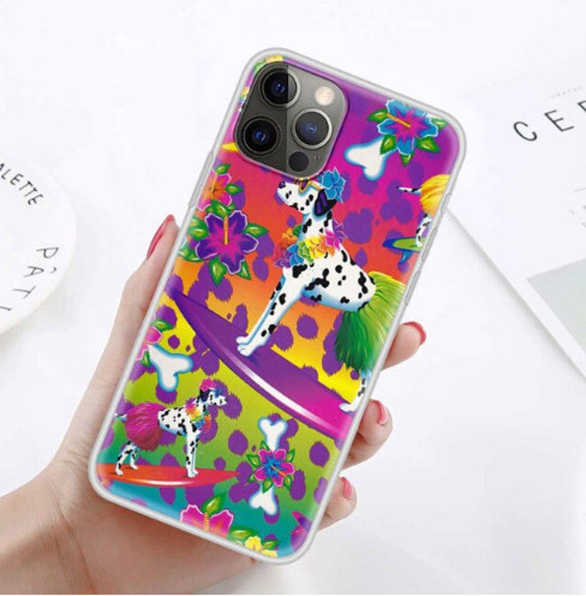 Lisa Frank Phone Case Lisa Frank Colorful Aesthetic Animal Etsy