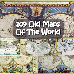 Coleção digital de mapas antigos - Mapas históricos de todo o mundo - Downloads JPG de alta qualidade