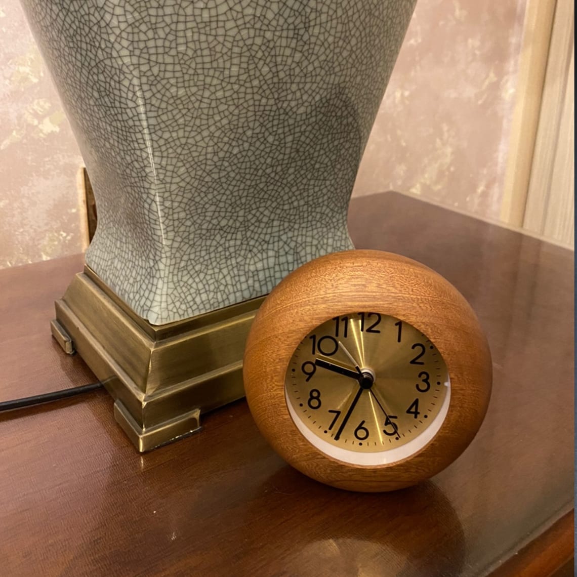Wooden Clock Bedside Kids Alarm Clock Gift Vintage Table Etsy